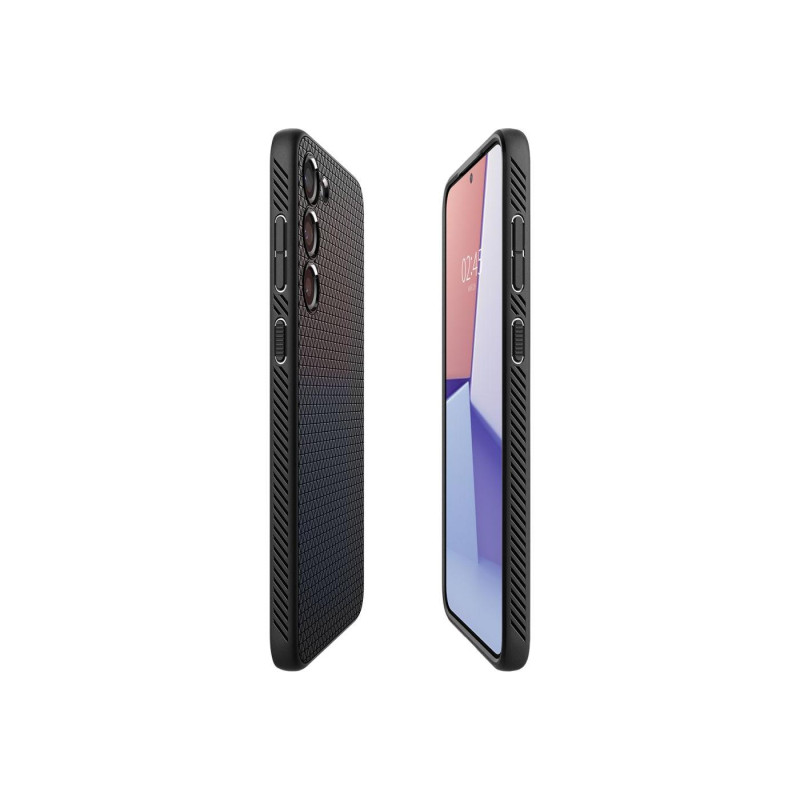 Spigen Samsung S23, Liquid Air, матовый черный