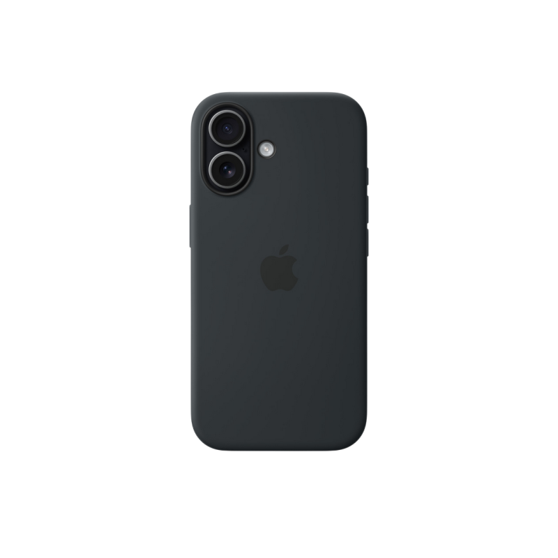 iPhone 17 Silicone Case with MagSafe-Black,ModelA3558