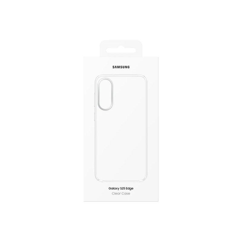 Original Sam. Clear Cover Galaxy S25 Edge, Transparent