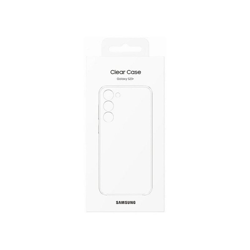 Оригинал Сэм. Прозрачный чехол Galaxy S23+, прозрачный