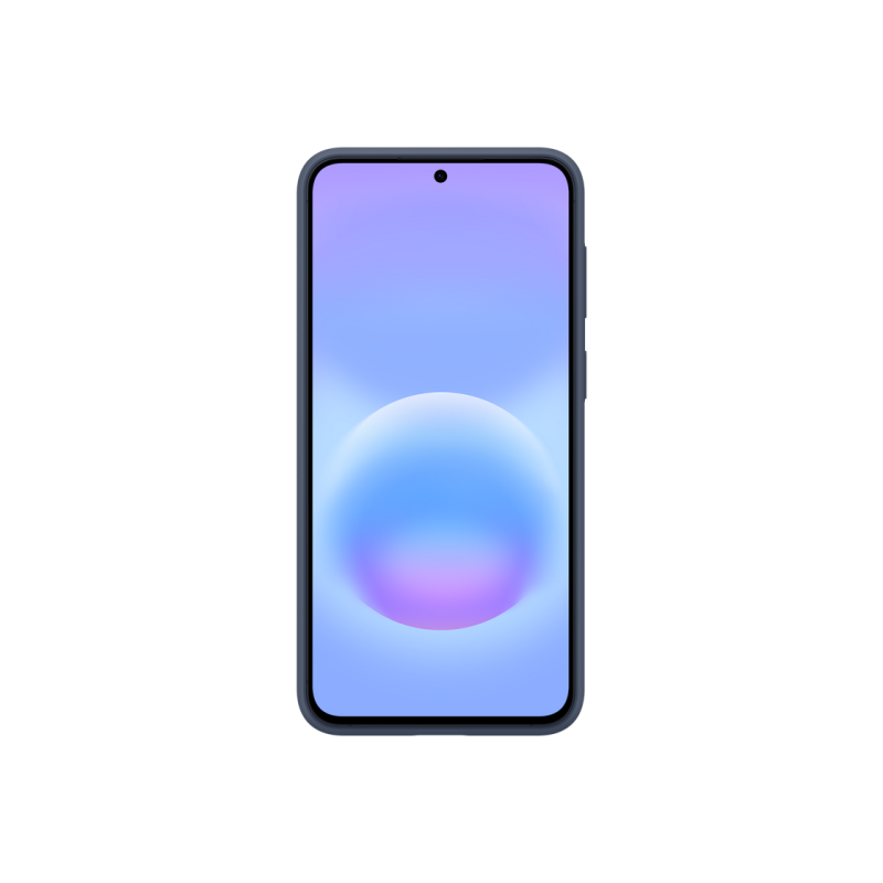Оригинальный силиконовый чехол Sam для Galaxy A57, синий.