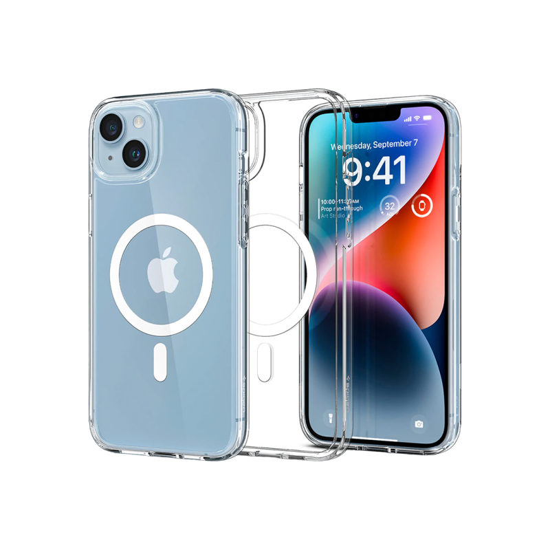 Spigen iPhone 14, ультрагибридный Mag Magsafe, белый