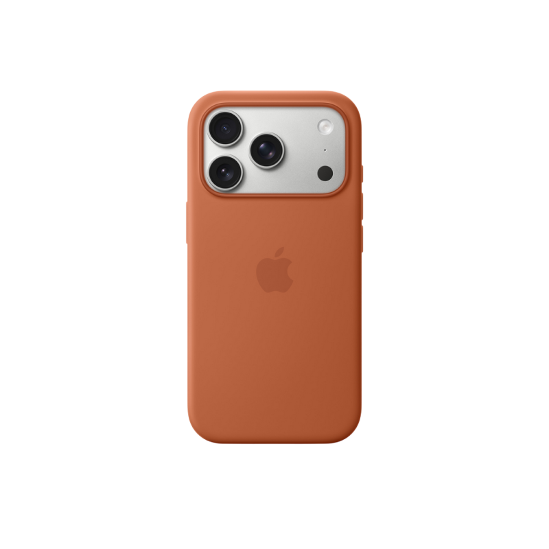 iPhone 17 Pro Silicone Case with MagSafe,Terra Cotta, ModelA3559