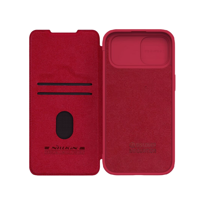Nillkin Apple iPhone 15, Qin Pro Красный