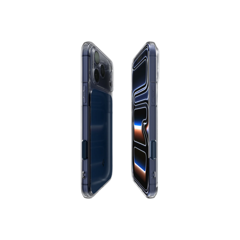 Spigen iPhone 17 Pro Max, Ultra Hybrid "T" Mag Safe, Matte Blue