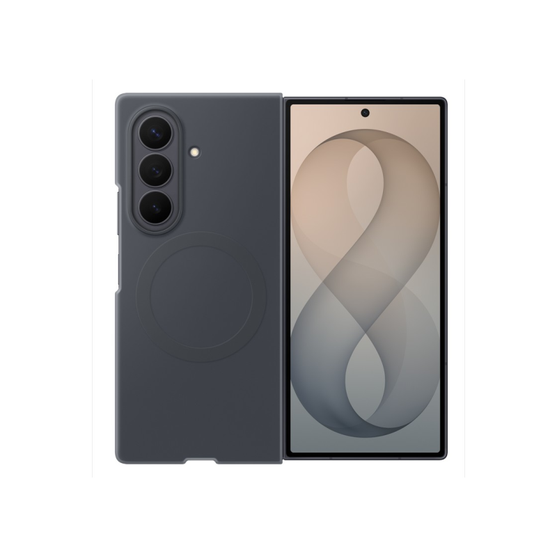 Original Sam. silicone magnet Case Galaxy Fold8 Ultra, Black