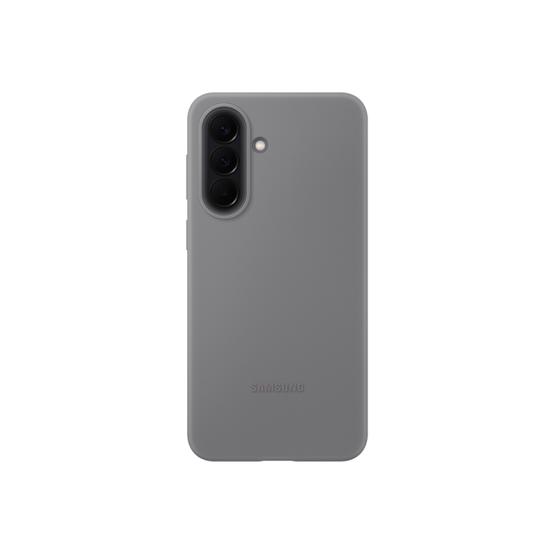 Оригинальный силиконовый чехол Sam для Galaxy A57, серый.