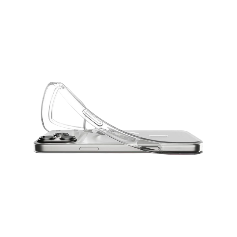 Spigen Iphone 17 Pro, Liquid Crystal Mag Magsafe, Clear/White