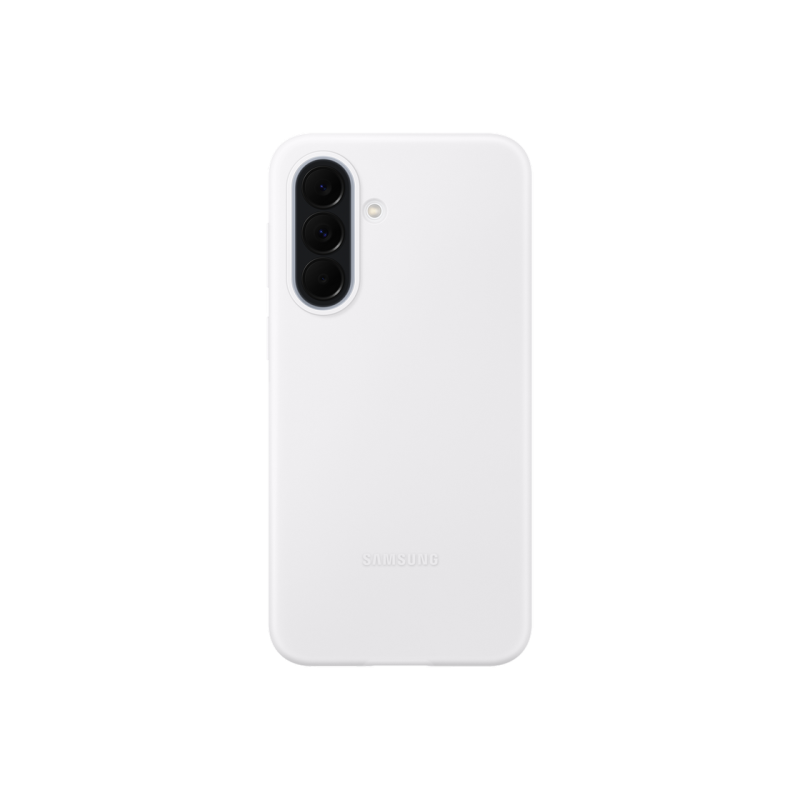 Оригинальный силиконовый чехол Sam для Galaxy A37, серый.