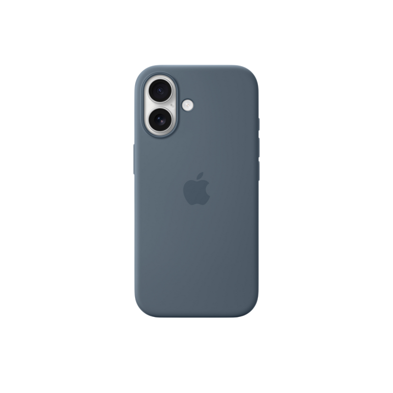 iPhone 17 Silicone Case with MagSafe-Anchor Blue,ModelA3558