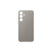 Оригинал Сэм. Чехол из веганской кожи Galaxy S24+, серо-коричневый