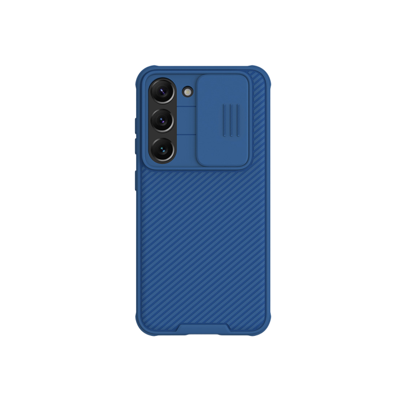 Ниллкин Сэм. Гал. S23+, чехол Camshield Pro, синий