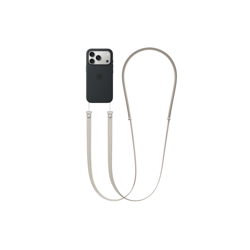 Crossbody Strap - Light Gray Model A3555