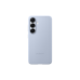 Оригинал Сэм. силиконовый чехол Galaxy S25, светло-голубой, 228353