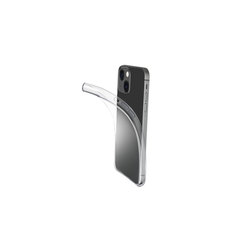 Сотовый Apple iPhone 14, тонкий чехол, прозрачный