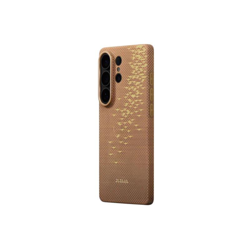 Pitaka Samsung S26 Ultra, Edge Case, Golden Glint