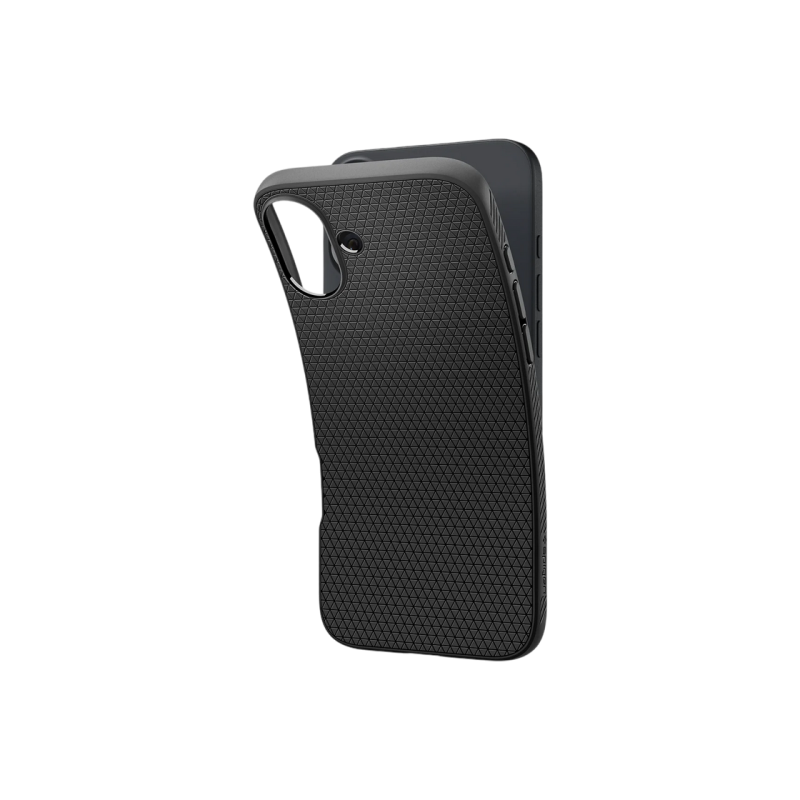 Spigen iPhone 16, Liquid Air, матовый черный