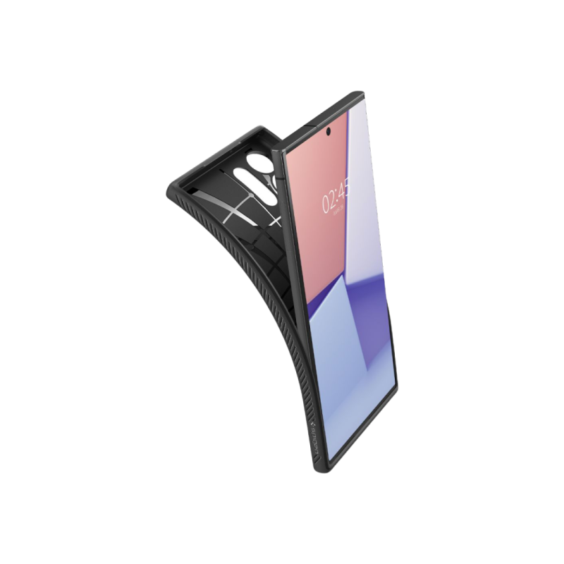 Spigen Samsung S23 Ultra, Liquid Air, матовый черный