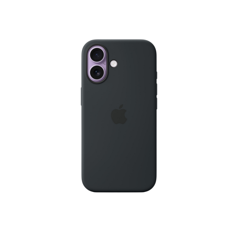 iPhone 17 Silicone Case with MagSafe-Black,ModelA3558