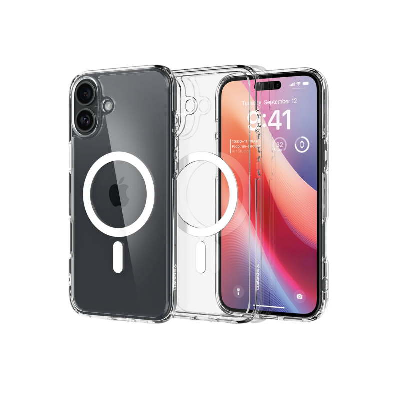 Spigen iPhone 16, ультрагибридный Mag Magsafe, белый