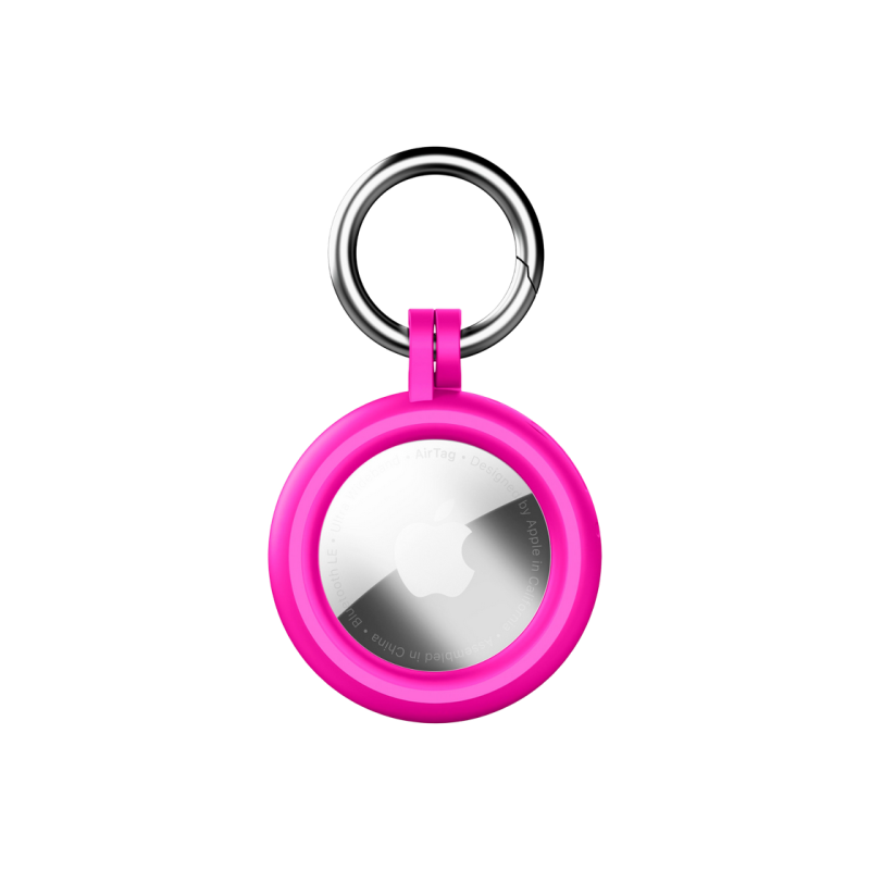 Cellular Hard Shell Ring Case AirTag/Tracy Tag, Pink
