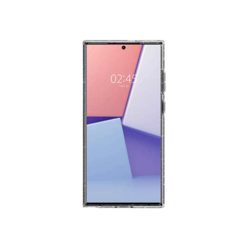 Spigen Samsung S23 Ultra, жидкий кристалл, блестящий кристалл