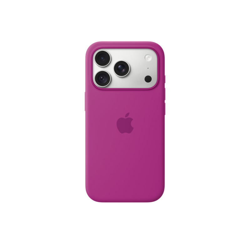 iPhone 18 Pro Silicone Case with MagSafe - Magenta, Model A3701