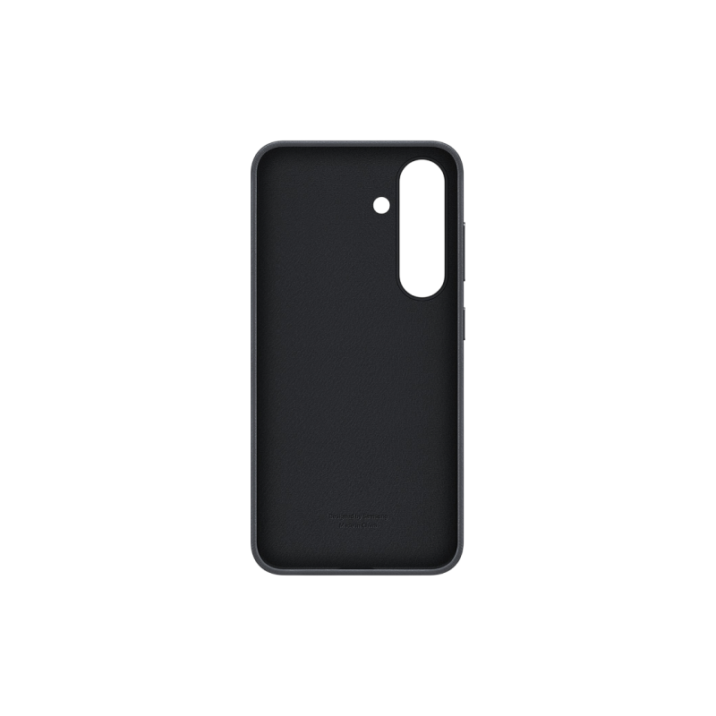 Оригинал Сэм. силиконовый чехол Galaxy S25, черный