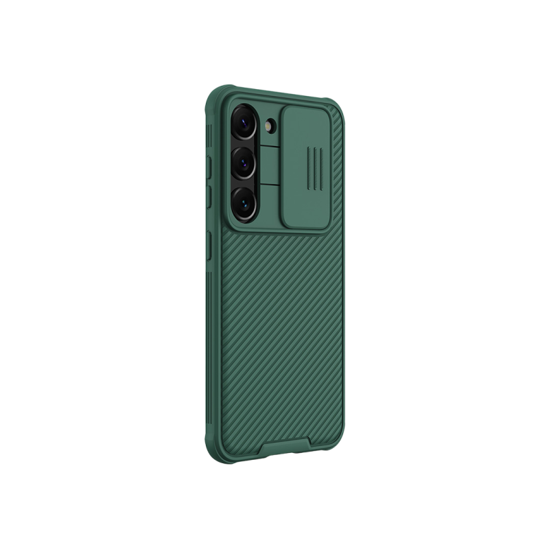 Ниллкин Сэм. Гал. S23, Чехол Camshield Pro, темно-зеленый