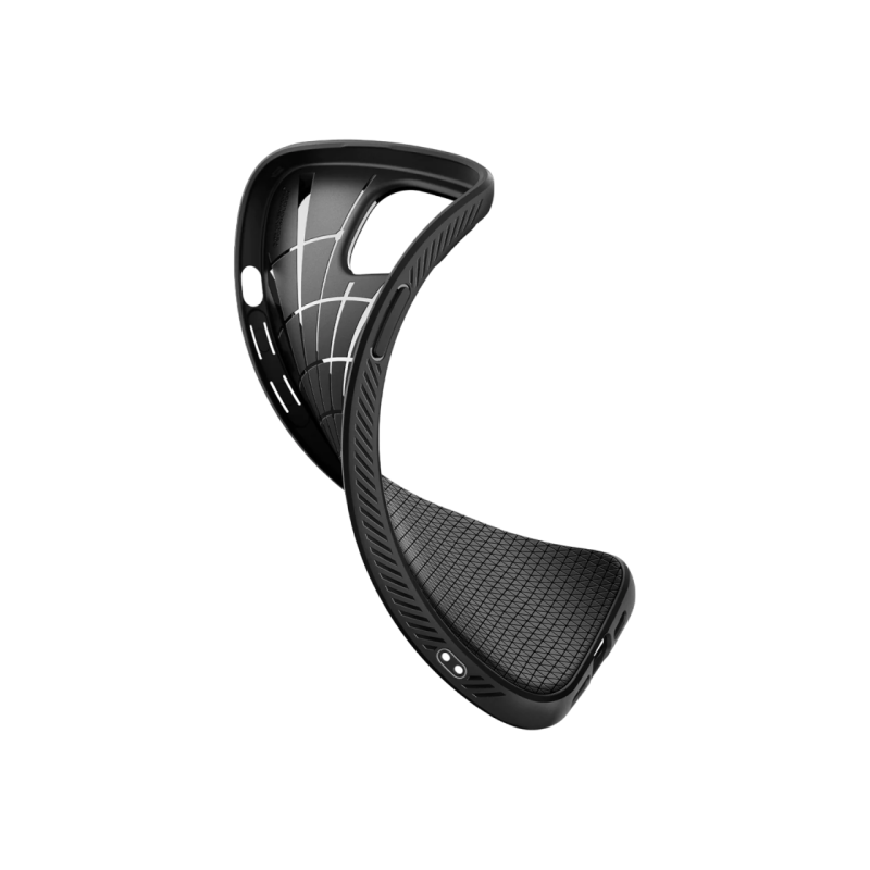 Spigen iPhone 15 Plus, Liquid Air, матовый черный