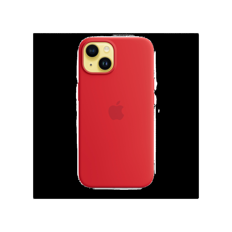 Оригинальный силиконовый чехол для iPhone 14 с MagSafe - (PRODUCT)Red, модель A2910