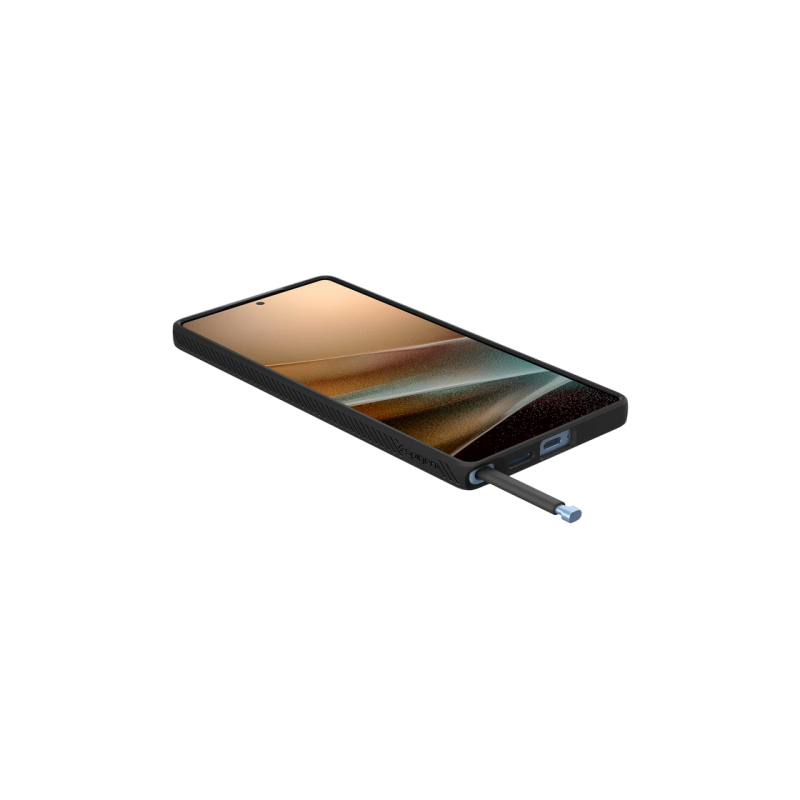 Spigen Samsung S25, Liquid Air, матовый черный