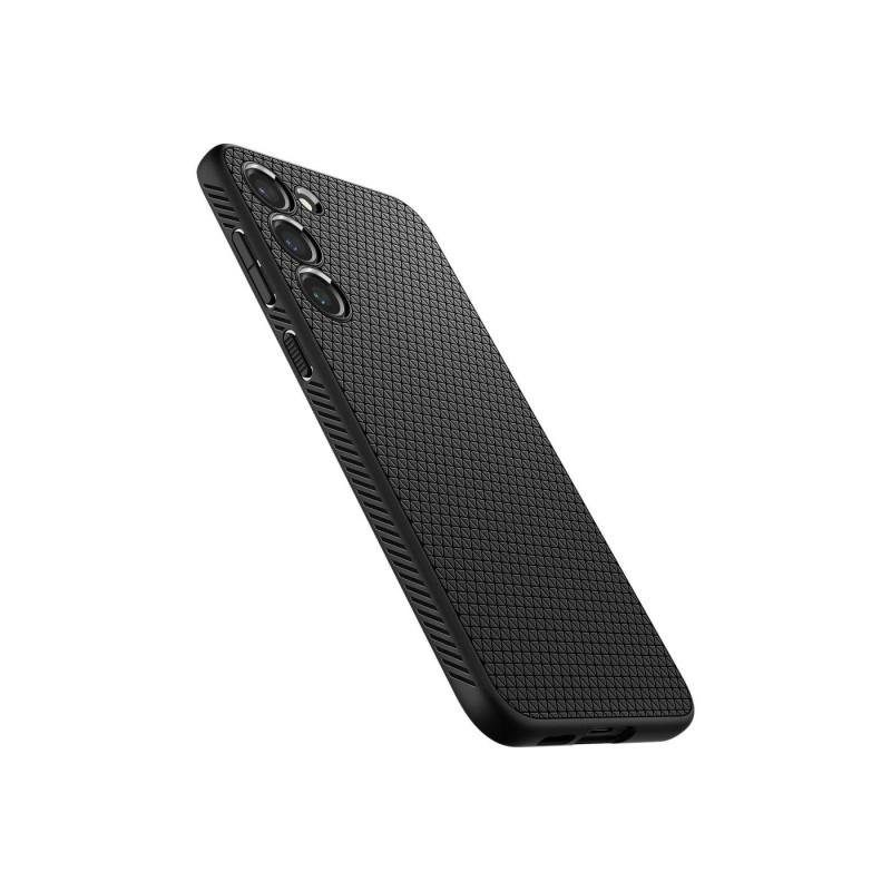 Spigen Samsung S23+, Liquid Air, матовый черный