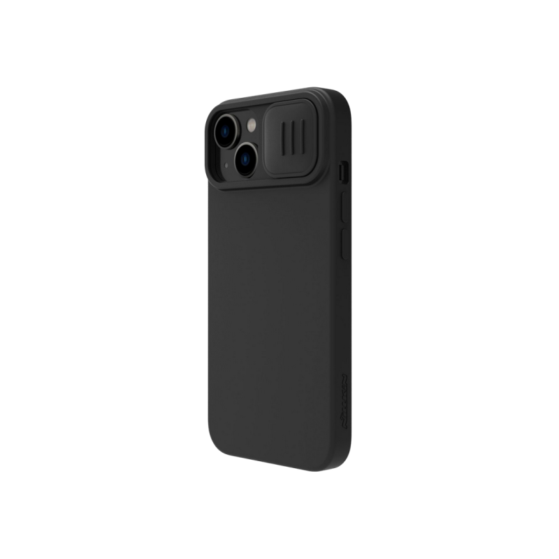 Чехол Nillkin Apple iPhone 15 Plus, CamShield Silky Silicone, элегантный черный