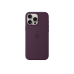 Силиконовый чехол для iPhone 16 Pro Max с MagSafe-Plum, модель A3313