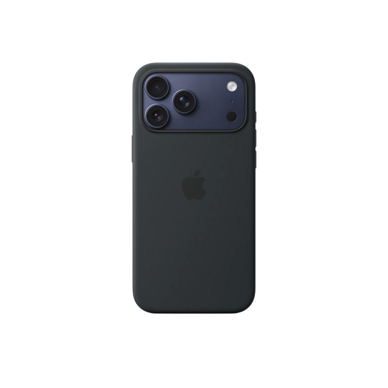 iPhone 17 Pro Max Silicone Case with MagSafe - Black,ModelA3560