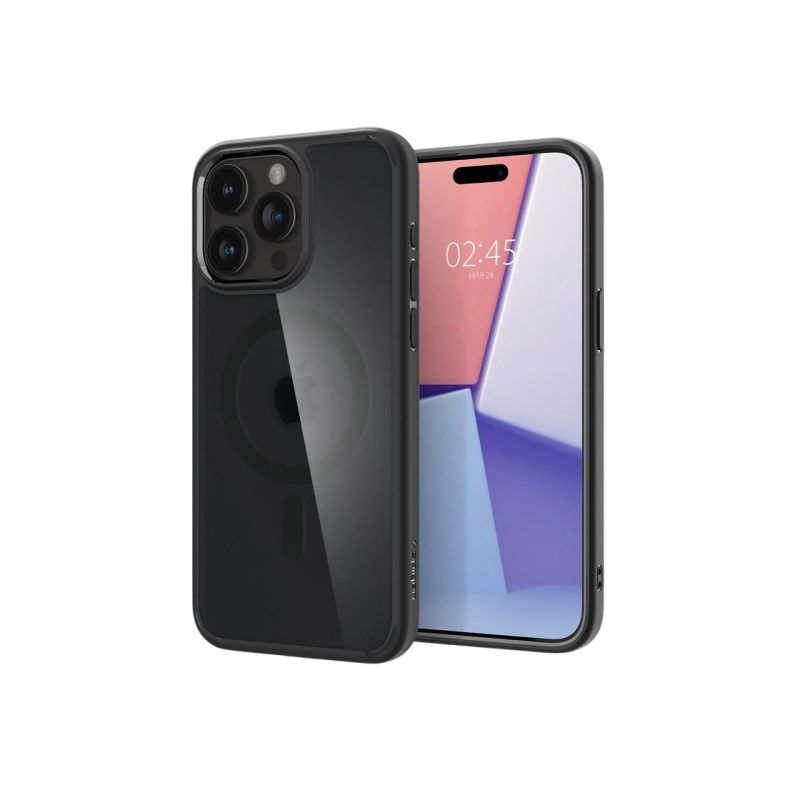 Spigen iPhone 15 Pro, ультрагибридный Mag Magsafe, черный Frost