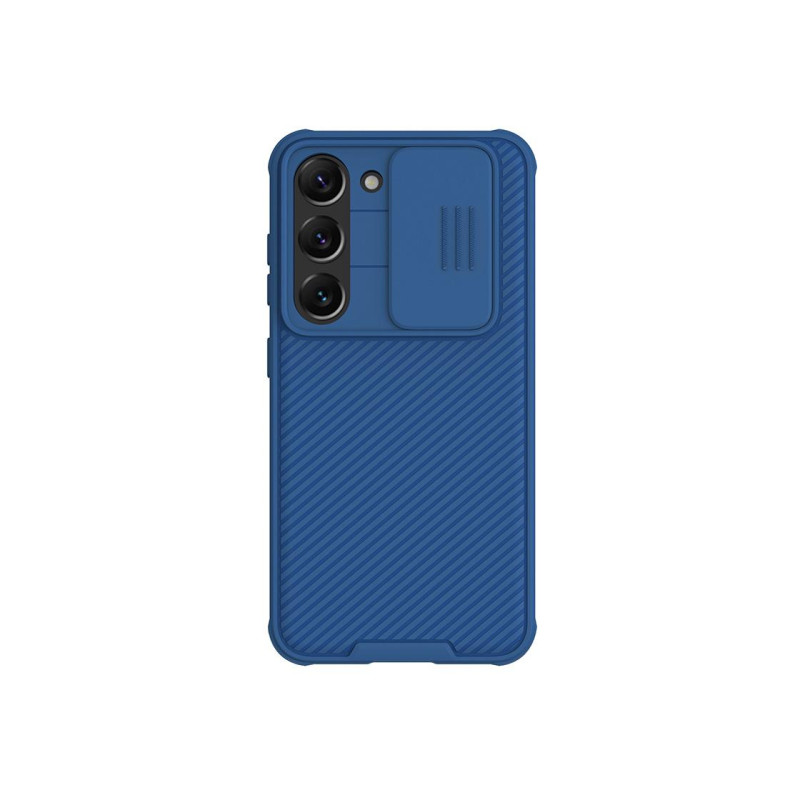 Ниллкин Сэм. Гал. S23+, чехол Camshield Pro, синий