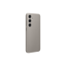Оригинал Сэм. Чехол из веганской кожи Galaxy S24+, серо-коричневый