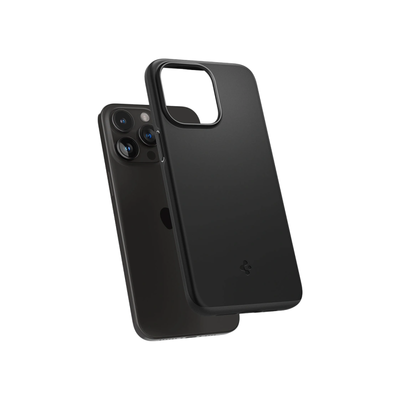 Spigen iPhone 15 Pro Max, тонкий, черный