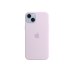 Оригинальный силиконовый чехол для iPhone 14 Plus с MagSafe - сиреневый, модель A2911