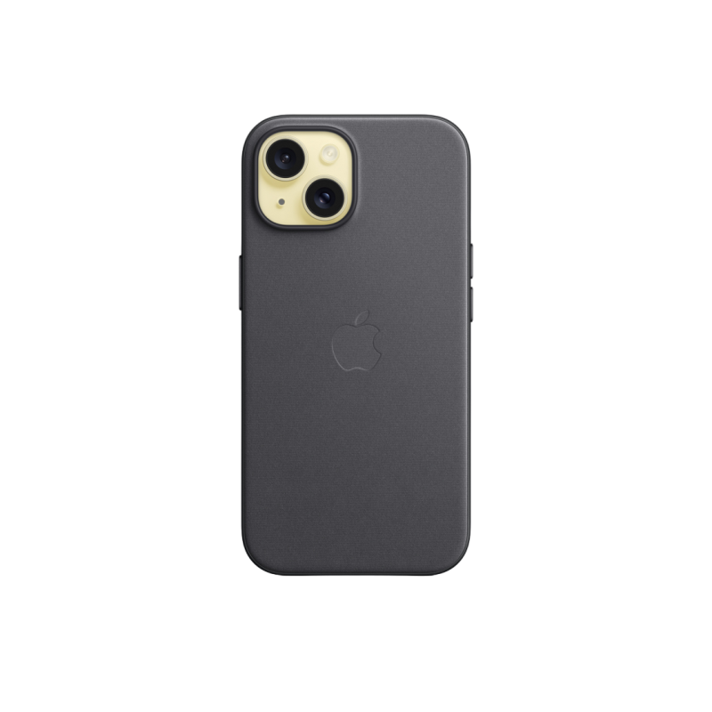 iPhone 15 FineWoven Case with MagSafe - Black