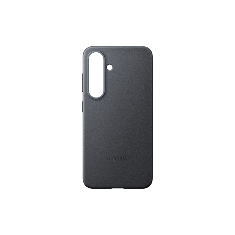 Оригинал Сэм. силиконовый чехол Galaxy S25, черный