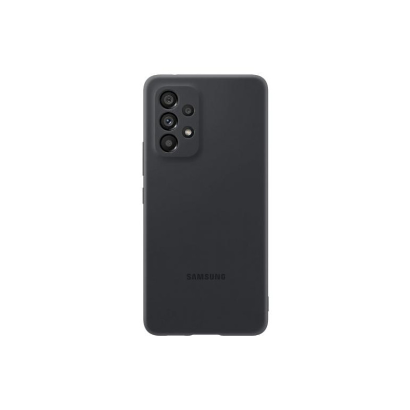Original Sam. silicone cover Galaxy A73, Black
