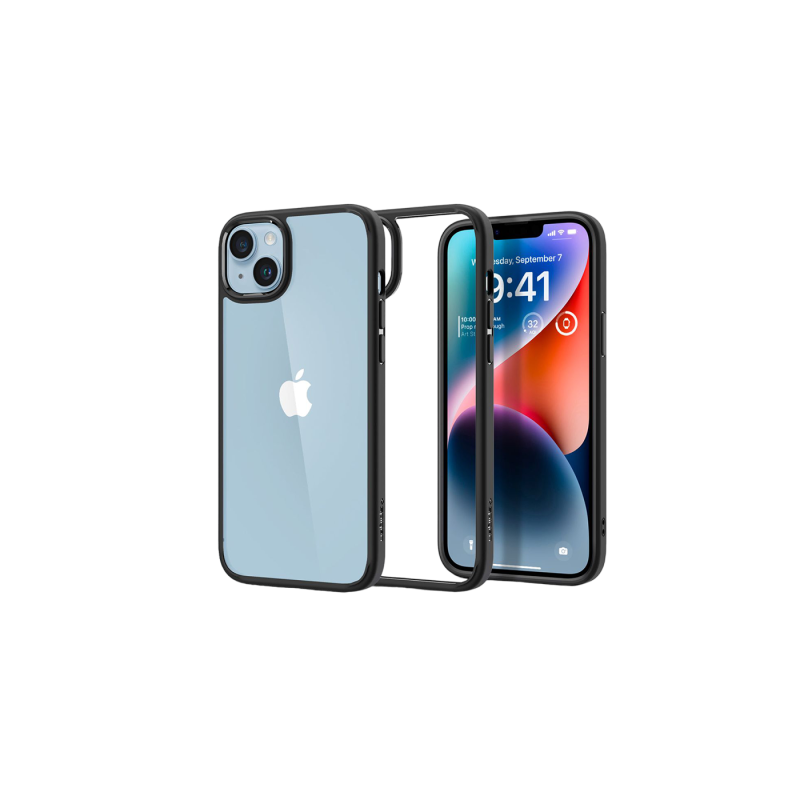 Spigen iPhone 14 Plus, ультрагибридный, матовый черный