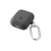 Сотовые Apple Airpods 1 и 2, чехол Bounce, черный