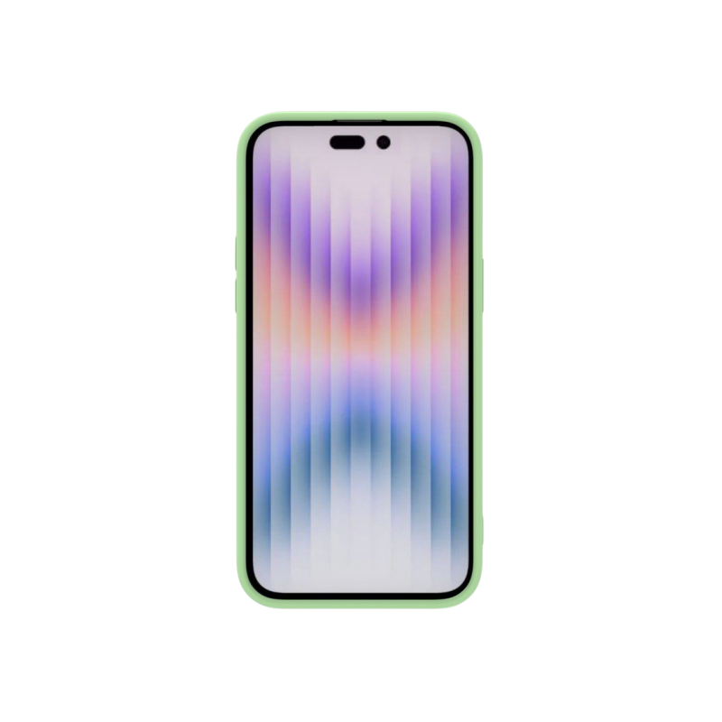 Чехол Nillkin Apple iPhone 15 Pro Max, CamShield Silky Silicone, цвет мятно-зеленый