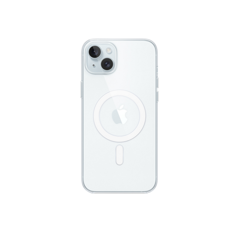 Чехол для iPhone 15 Plus Clear с MagSafe