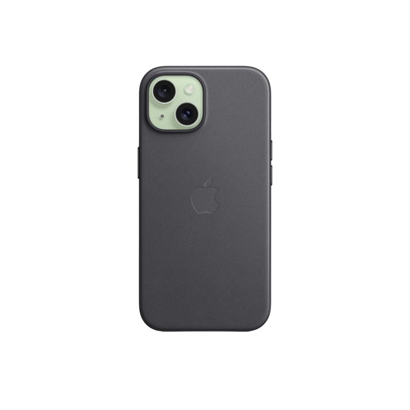 iPhone 15 FineWoven Case with MagSafe - Black