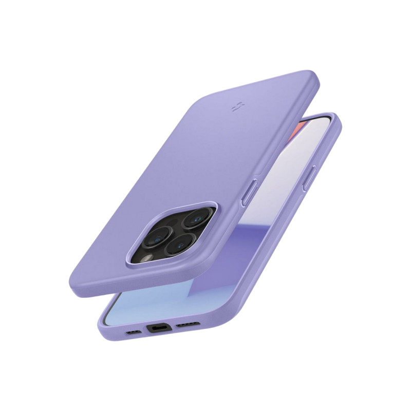 Spigen iPhone 15 Pro, тонкий, фиолетовый Iris